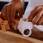 Portable Mill Grinder Handle Roller Cheese Cutter
