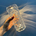 LED Crystal Table Lamp With Remote